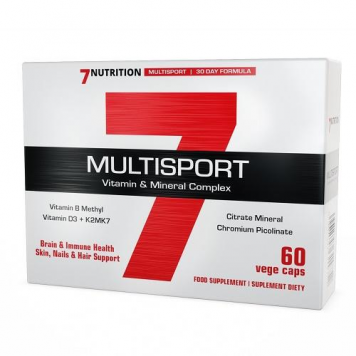 7NUTRITION Multisport Vitamin and Mineral 60 капс-0