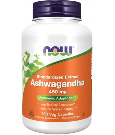 NOW Ashwagandha Extract 450 мг 180 капс