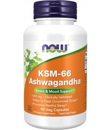 NOW KSM-66 Ashwagandha 600 mg 