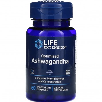 Life Extension Optimized Ashwagandha 60 капсул-0