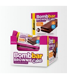  Bombbar Протеиновый батончик Brownie Cake 45 грамм