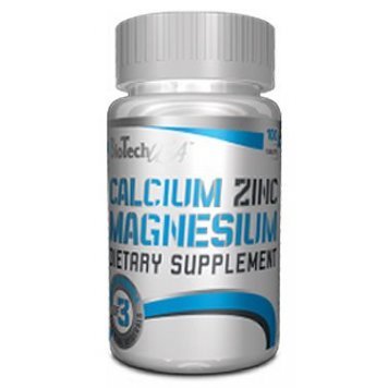 Витамины Biotech Calcium Zinc Magnesium 100 таб-0