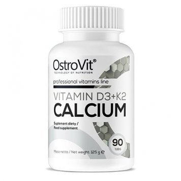 OstroVit Vit D3+К2 Calcium 90 таб-0