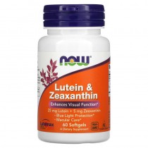 NOW  Lutein & Zeaxanthin 60  капсул