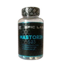 Epic Labs S-23 MASTORIN 60 CAPS+креатин BULK (USA) 250 гр  в ПОДАРОК!!! (дисконтные карты на данный продукт не распространяются)