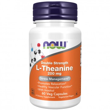 NOW Theanine 200 Mg 60 капс-0