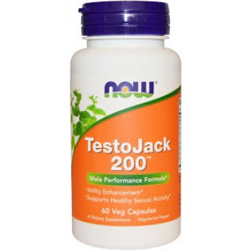  NOW TestoJack 200mg 60 капсул-0