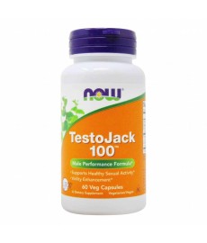 Testo Jack 100 mg от NOW Foods 60 caps
