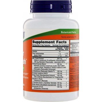 NOW Liver Refresh 90 капс-2