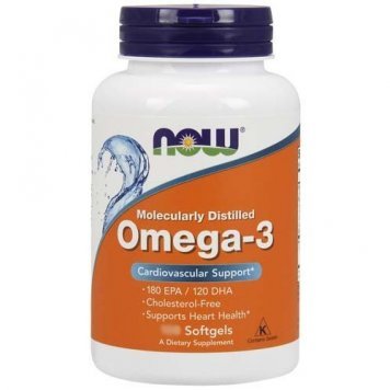 NOW Omega 3 100 капс-0