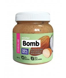 CHIKALAB Миндальная паста с кокосом Mister Bomb 250 гр