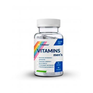 Cybermass Vitamins Mens 90 капс-0