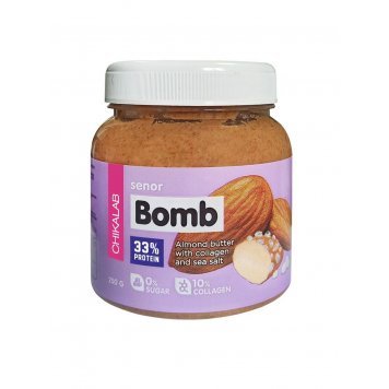 CHIKALAB Миндальная паста с морской солью Senor Bomb 250 гр-0