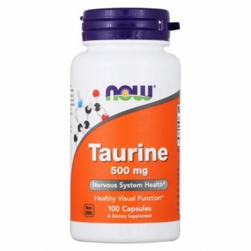 NOW Taurine 500 100 капс-0