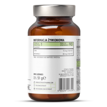 OSTROVIT Zinc Lozenges 90 таб-1