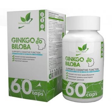 NaturalSupp Ginkgo Biloba 60 капс-0