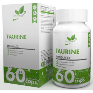 NaturalSupp Taurine 60 капс-0