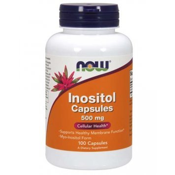 NOW Inositol 500 100 капс-0