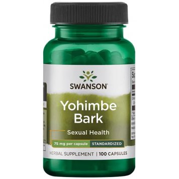 Swanson Yohimbe Bark 100 капс-0
