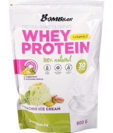 BombBar Whey 900 гр фисташка
