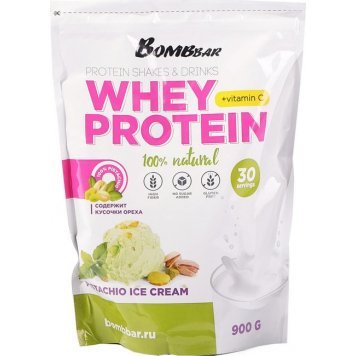 BombBar Whey 900 гр фисташка-0