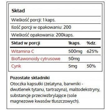 Trec Vitamin C  500 100 капс-1