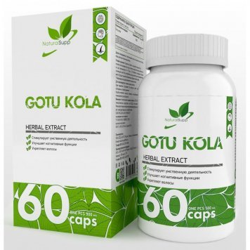 NaturalSupp Gotu Kola 60 капс-0