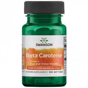 Swanson Beta Carotene 100 капс-0