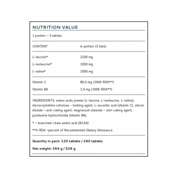 FitMax BCAA Pro 120 таб-1