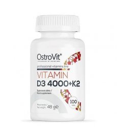 OstroVit Vitamin D3 4000+K2 100 таб