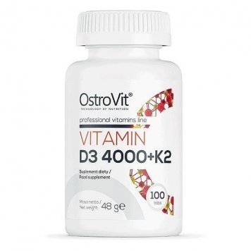 OstroVit Vitamin D3 4000+K2 100 таб-0