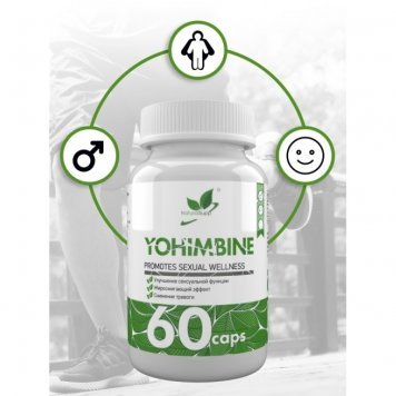 NaturalSupp Yohimbine 60 капс-2