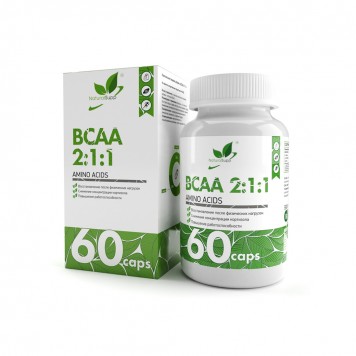 NaturalSupp BCAA 2-1-1 60 капс-0