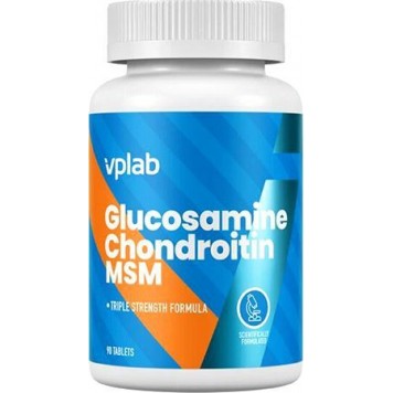 VPLab Glucosamine Chondroitin MSM 90 таб-0
