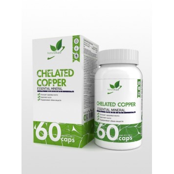 NaturalSupp Copper (Медь) Chelate 60 капс-0