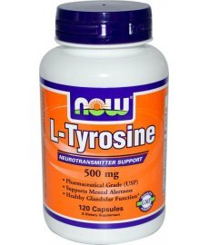Now Foods L-Tyrosine 500 мг 120 капс