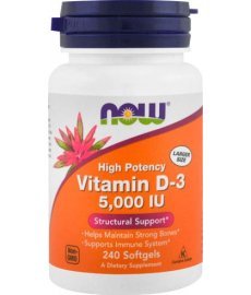 Now Vitamin D3 5000 240 капс