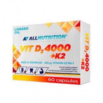 Allnutrition D3 4000 + K2 60 капс-0