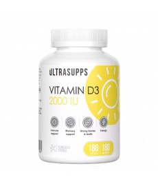 Ultrasupps Vit D3 2000 180 капс
