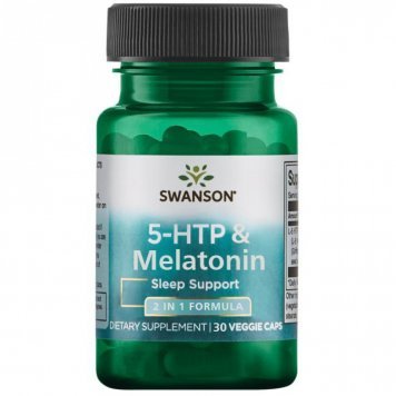 Swanson 5-HTP and Melatonin 30 капс-0