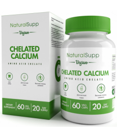 NaturalSupp Calcium Chelated 60 капс
