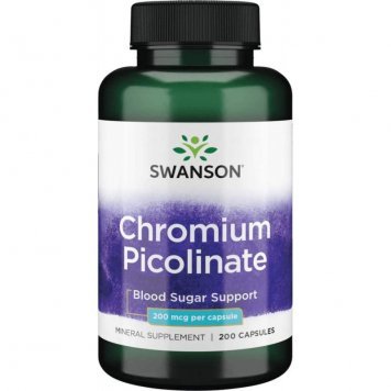 Swanson Chromium Picolinate 200mcg 100 капс-0
