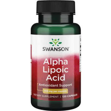 Swanson Alpha Lipoic Acid 100 mg 120 капс-0