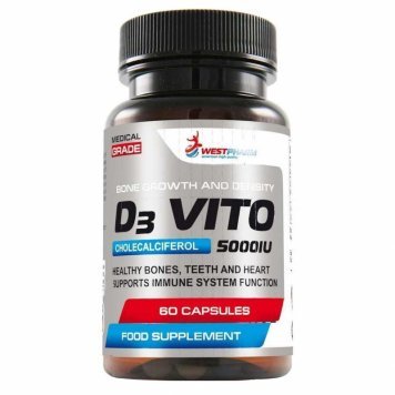 WestPharm D3 5000 60 капс-0