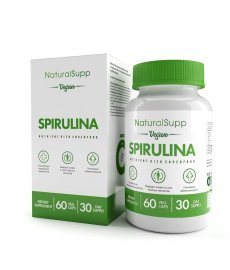 NaturalSupp Spirulina Vege 60 капс