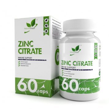 NaturalSupp Zinc Citrate 60 капс-0