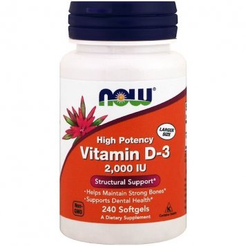 Now Vitamin D3 2000 240 капс-0