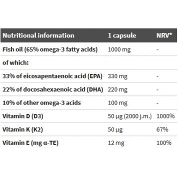 OLIMP Omega D3K2 30 капс-1