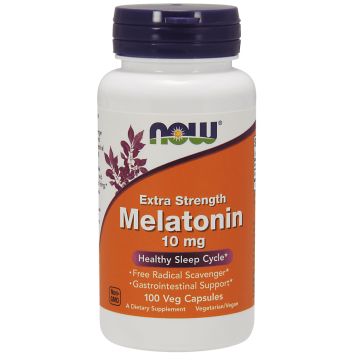 NOW Melatonin 10mg 100 капс-0