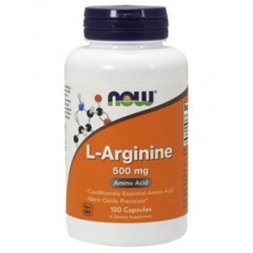 Now Foods L-Arginine 500 мг 100 капс-0